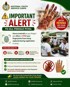Important alert to all Female PCMs