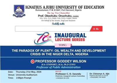 IAUE 78th Inaugural Lecture: Date