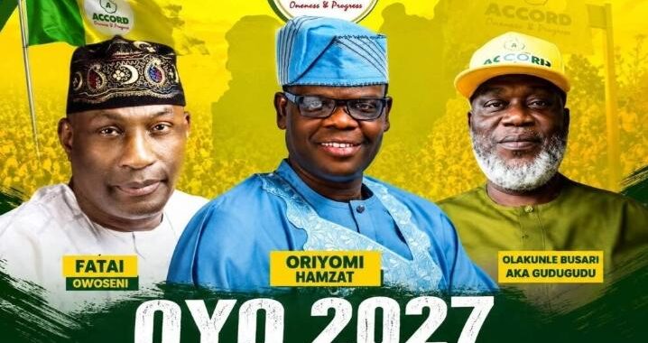 ‘Oyo Npe O’ Crusader Oriyomi Hamzat Loses Accord Party Governorship Ticket