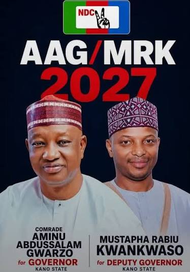 KANO NDC GOVERNORSHIP CANDIDATE NAMES KWANKWASO’S SON