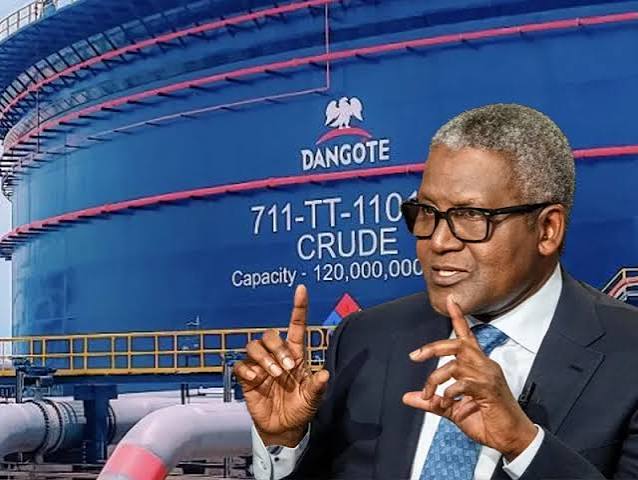 DANGOTE CUTS PETROL EX-DEPOT PRICE BY N50 TO N1